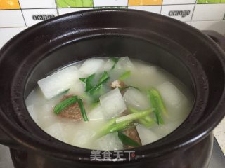 【常德】腊味萝卜汤的做法步骤：7