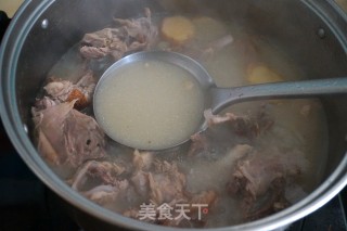 【北京】烤鸭架浓汤的做法步骤：7