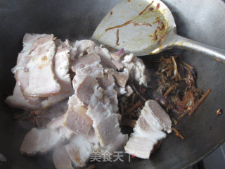 【河南】梅干菜回锅肉的做法步骤：8