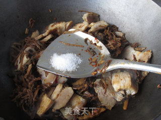 【河南】梅干菜回锅肉的做法步骤：9