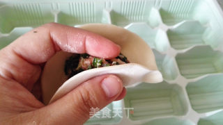 荠菜猪肉饺子的做法步骤：16
