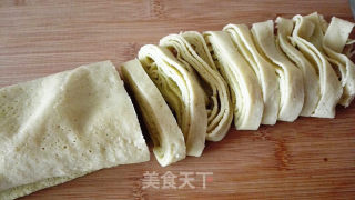 腊肉煮豆丝的做法步骤：2