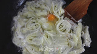 腊肉煮豆丝的做法步骤：10