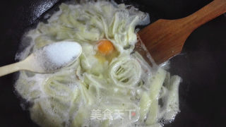 腊肉煮豆丝的做法步骤：11