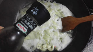 腊肉煮豆丝的做法步骤：12