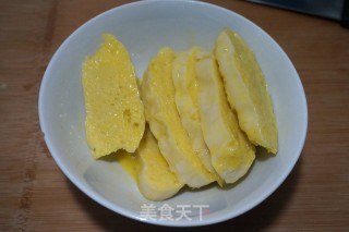 【北京】鸡蛋煎馒头的做法步骤：3
