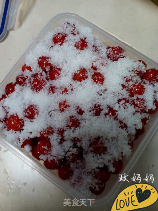 【山东】冰冻樱桃的做法步骤：5