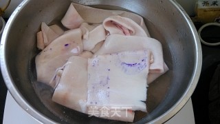 【天津】爽口肉皮的做法步骤：1