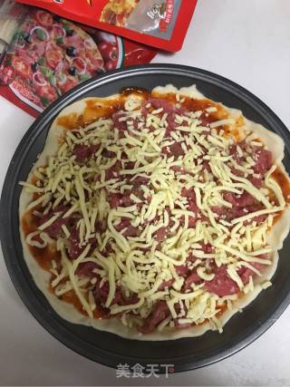 牛肉披萨的做法步骤：16