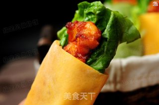 花色口袋面包的做法步骤：14