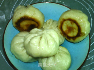 【四川】水煎梅菜肉包子的做法步骤：17