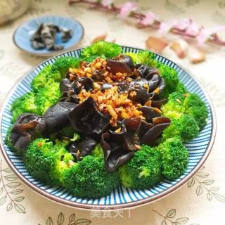 【山东】蒜蓉西兰花拌木耳的做法步骤：10