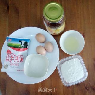 牛奶蜂蜜蛋糕的做法步骤：1