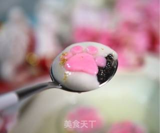 【宁波】黑芝麻猫爪汤圆的做法步骤：36