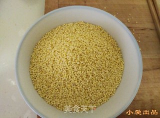 【陕西】陕北糜子甜饭的做法步骤：1