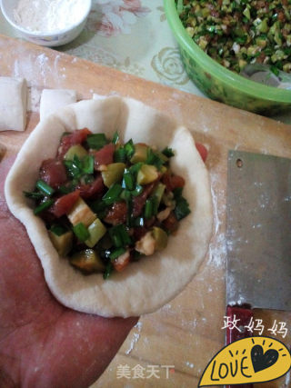 【山东】桃子馅包子的做法步骤：9