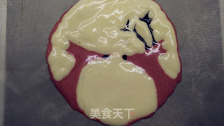 情人节礼物之浓情蜜意麋鹿彩绘蛋糕卷的做法步骤：10