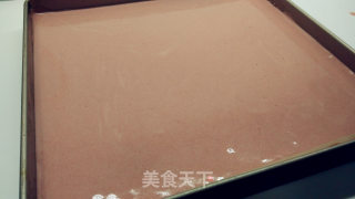 情人节礼物之浓情蜜意麋鹿彩绘蛋糕卷的做法步骤：11