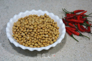 【常德】剁椒黄豆的做法步骤：1