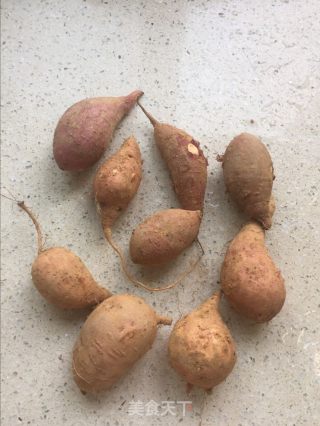 【温州】番薯枣的做法步骤：1