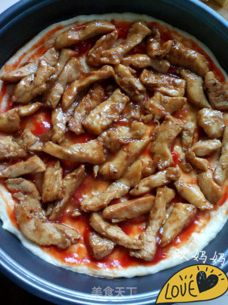 【山东】鸡肉土豆披萨的做法步骤：10