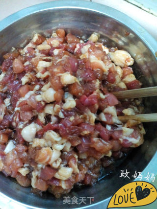 【山东】桃子馅煎包的做法步骤：2