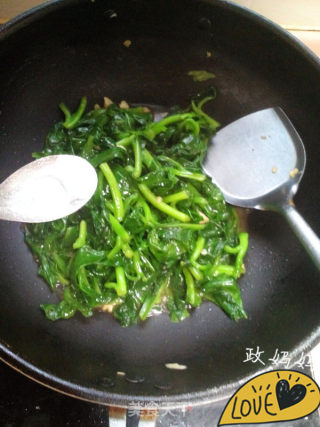 【山东】蒜蓉木耳菜的做法步骤：6