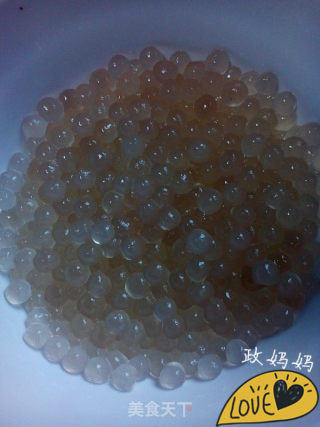【山东】椰汁火龙果西米露的做法步骤：4