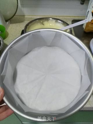 八寸轻乳酪蛋糕的做法步骤：7
