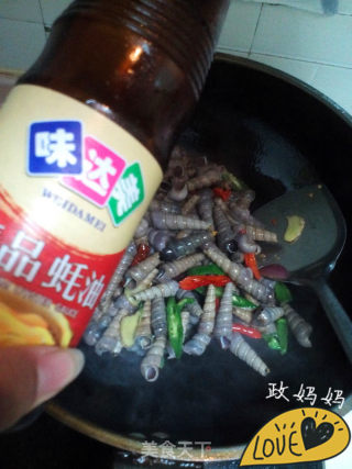【山东】辣炒钉螺的做法步骤：5