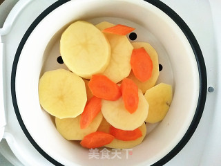 【东北】奶香土豆泥的做法步骤：2