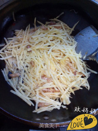【山东】土豆丝小白菜汤的做法步骤：5