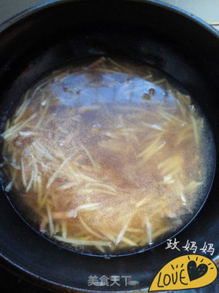 【山东】土豆丝小白菜汤的做法步骤：7