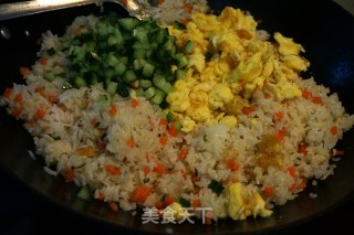 【北京】什锦炒饭的做法步骤：5