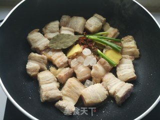 【东北】干豆角炖五花肉的做法步骤：5