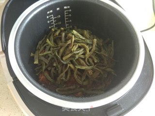 【东北】干豆角炖五花肉的做法步骤：9