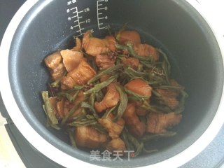 【东北】干豆角炖五花肉的做法步骤：10