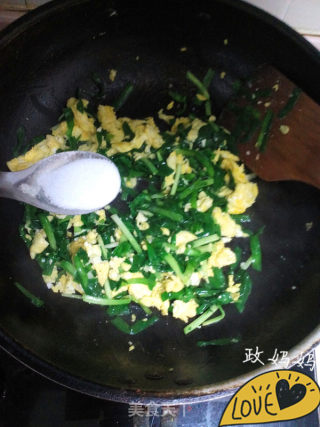 【山东】韭菜炒山鸡蛋的做法步骤：6
