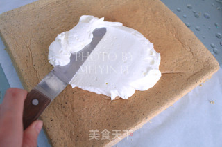 芝麻蛋糕卷的做法步骤：10