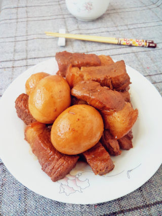 【天津】红烧肉熏鸡蛋的做法步骤：13