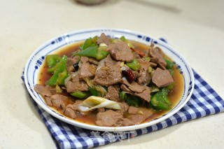 【北京】青椒炒猪肝的做法步骤：10