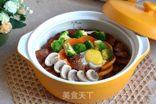 【北京】麻辣肠煲仔饭的做法步骤：7