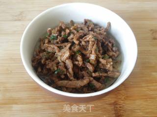 【东北】猪肉丝拌大黄米饭的做法步骤：8