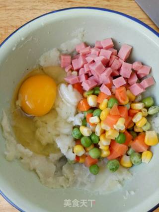 【天津】爱心土豆饼的做法步骤：4