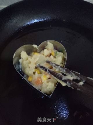 【天津】爱心土豆饼的做法步骤：8