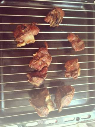 孜然烤肉（扇子骨）的做法步骤：4