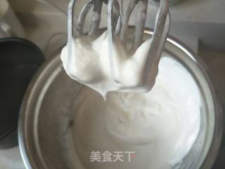 抹茶戚分蛋糕（八寸减糖配方）的做法步骤：3