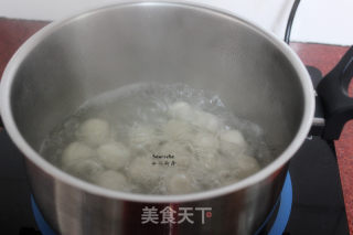 南瓜汤圆的做法步骤：7