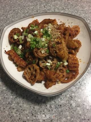 孜然土豆的做法步骤：7