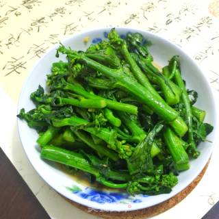 姜汁炒芥兰的做法步骤：10